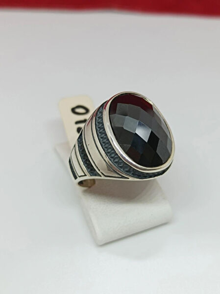 Firuze Gümüş Erkek Yüzük