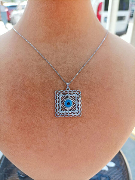 Firuze Gümüş Kolye