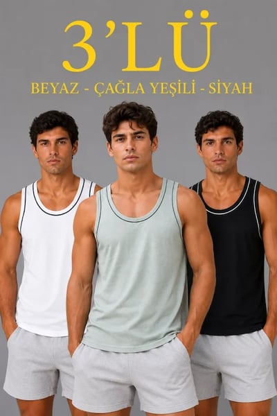 MARSİLYAN Erkek Atlet, Body