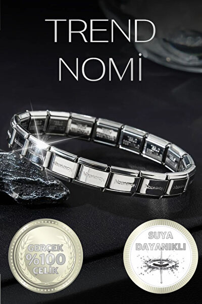 Çelik Takı Bileklik