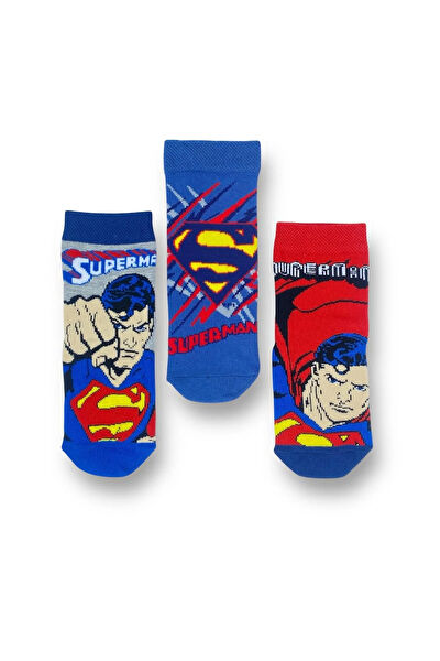 Superman Erkek Çocuk Çorap