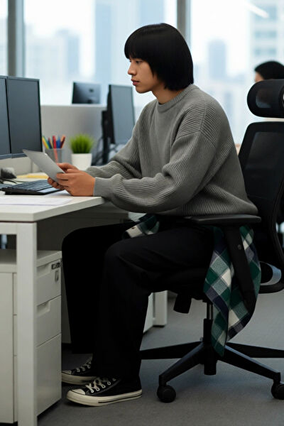 FRM Erkek Büyük Beden Kazak