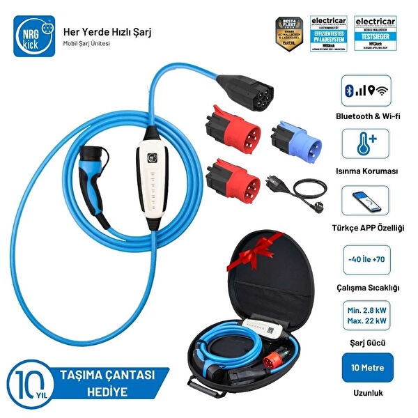Nrgkick Elektrikli Araç Şarj Ekipmanları