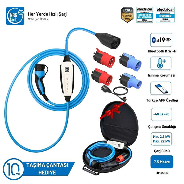 Nrgkick Elektrikli Araç Şarj Ekipmanları