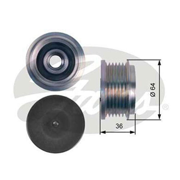 Gates Alternatör Kasnağı