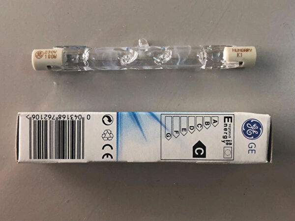 General Electric&Tungsram Halojen Ampul