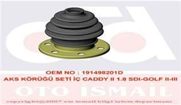 Gkn Aks Körük & Kafası