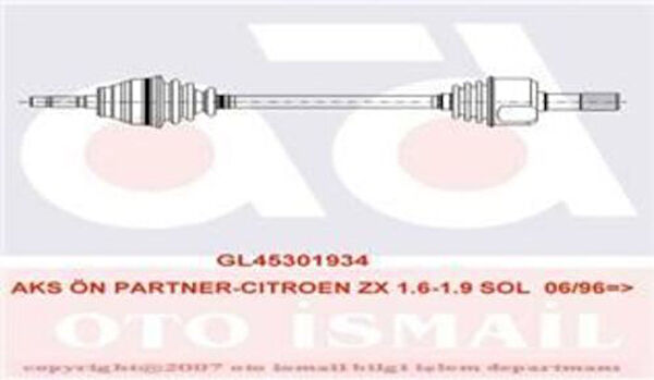 Gkn Aks Körük & Kafası