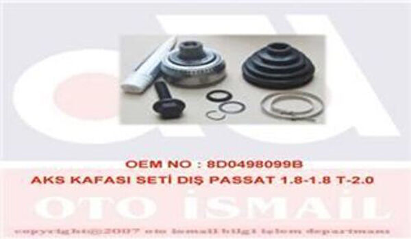 Gkn Aks Körük & Kafası