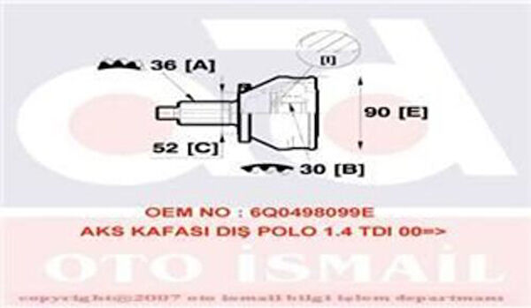 Gkn Aks Körük & Kafası