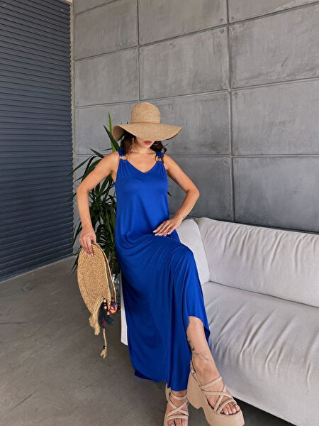 Gökyüzü Moda Günlük Elbise