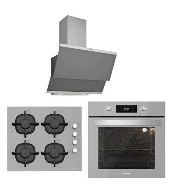 Silverline Ankastre Set