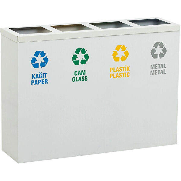 Galvatek Metal Ofis Çöp Kovası