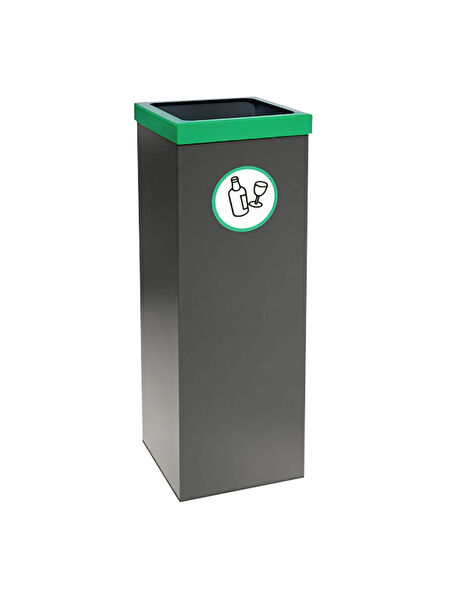 Galvatek Metal Çöp Kovası