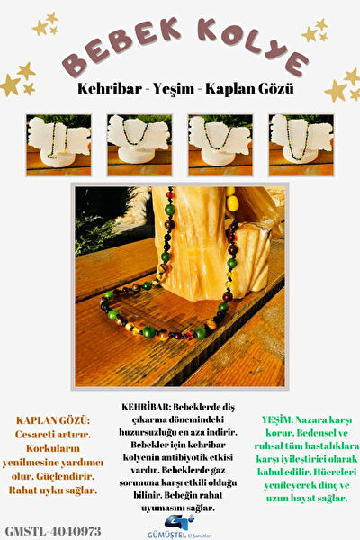 GÜMÜŞTEL EL SANATLARI Kolye