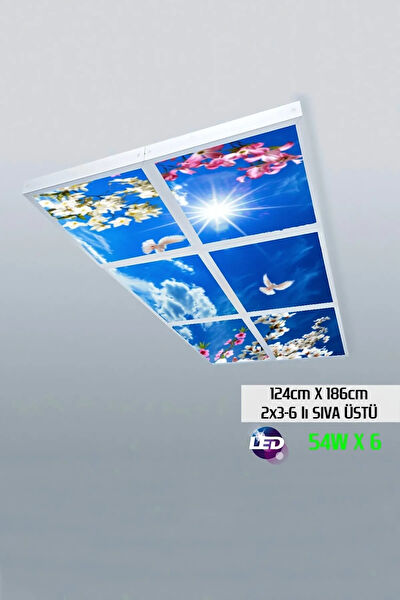 Gökyüzü Panel Avize, Sarkıt