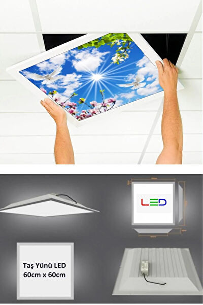 Gökyüzü Panel Avize, Sarkıt