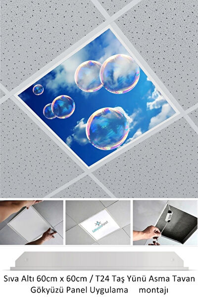 Gökyüzü Panel Avize, Sarkıt