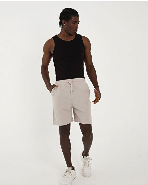 TEKSTİL Erkek Şort, Bermuda, Kapri