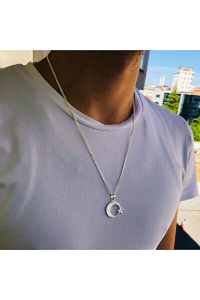 Işıltı Silver Kolye, Zincir, Künye