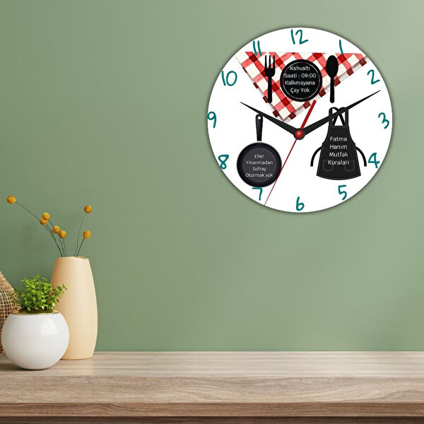 Gifttime Dekoratif Duvar Saati