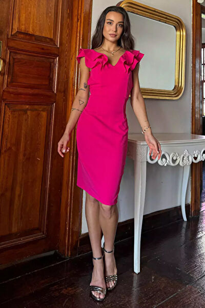 Gülseli Abiye Elbise