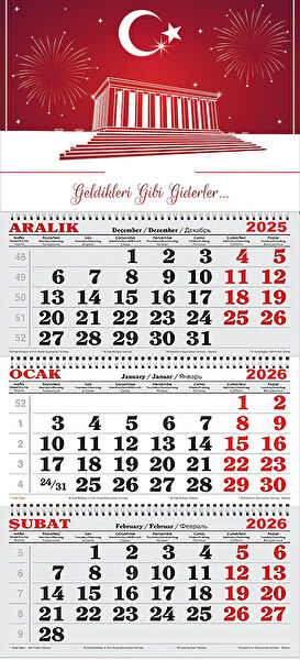 GENC DIJITAL BASKI Takvim