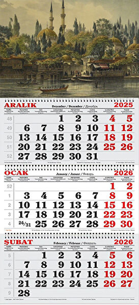 GENC DIJITAL BASKI Takvim