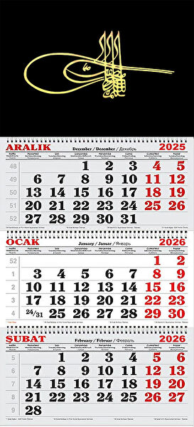 GENC DIJITAL BASKI Takvim