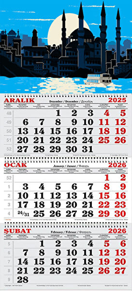 GENC DIJITAL BASKI Takvim