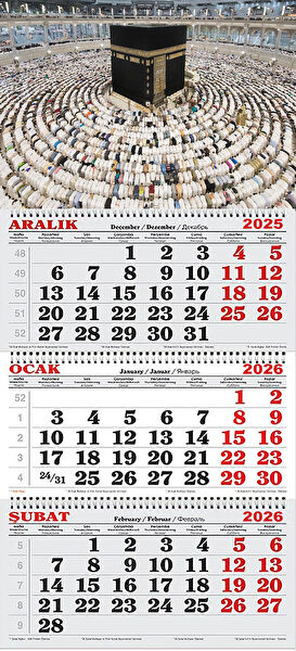 GENC DIJITAL BASKI Takvim