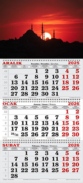 GENC DIJITAL BASKI Takvim