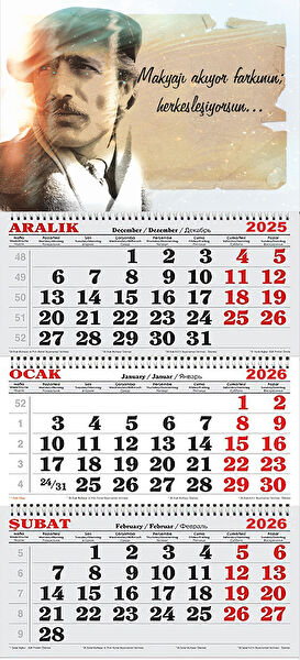 GENC DIJITAL BASKI Takvim