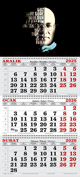 GENC DIJITAL BASKI Takvim