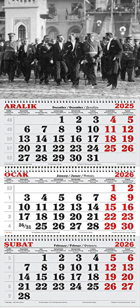 GENC DIJITAL BASKI Takvim