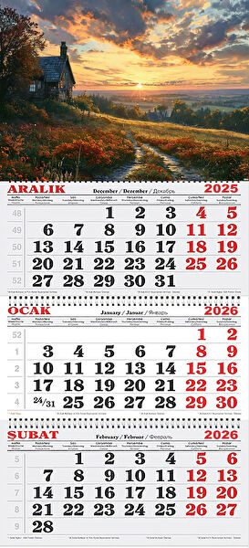 GENC DIJITAL BASKI Takvim