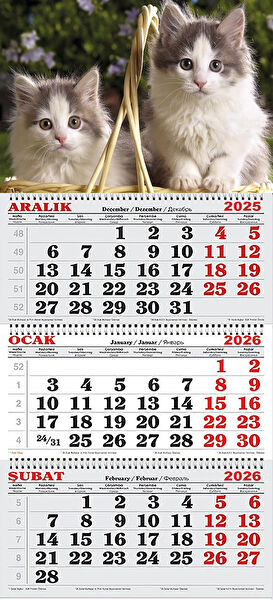 GENC DIJITAL BASKI Takvim