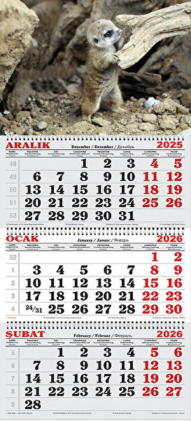 GENC DIJITAL BASKI Takvim