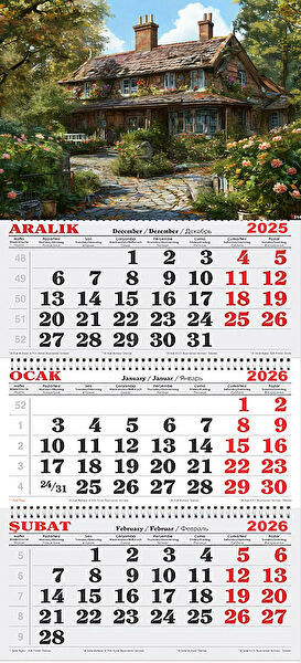 GENC DIJITAL BASKI Takvim