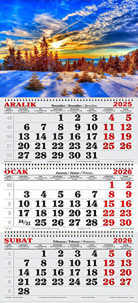 GENC DIJITAL BASKI Takvim