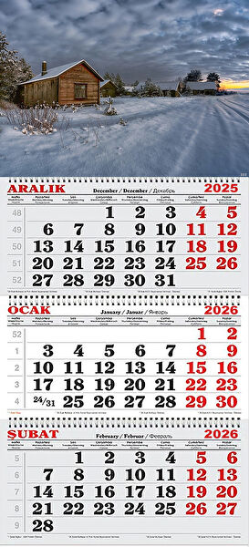 GENC DIJITAL BASKI Takvim