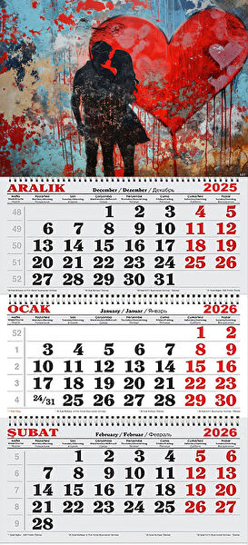 GENC DIJITAL BASKI Takvim