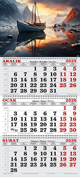 GENC DIJITAL BASKI Takvim