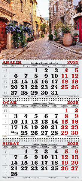 GENC DIJITAL BASKI Takvim