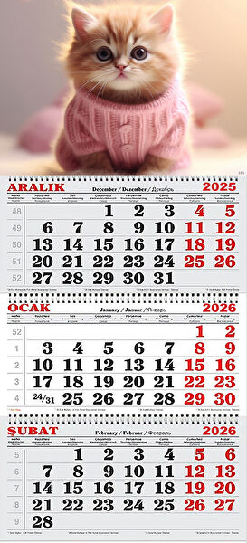 GENC DIJITAL BASKI Takvim