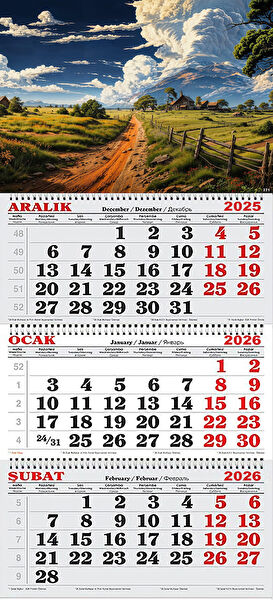 GENC DIJITAL BASKI Takvim