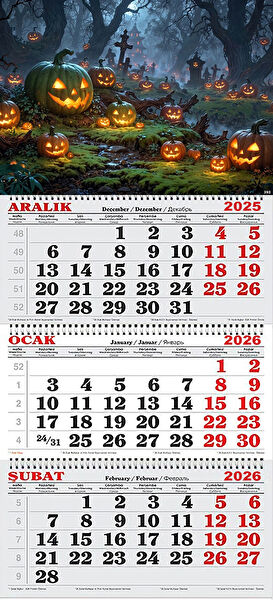 GENC DIJITAL BASKI Takvim