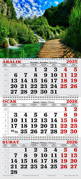 GENC DIJITAL BASKI Takvim