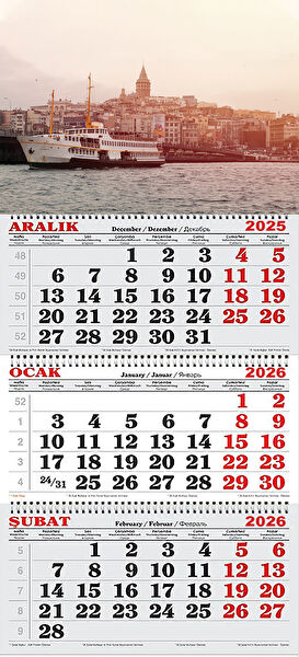 GENC DIJITAL BASKI Takvim