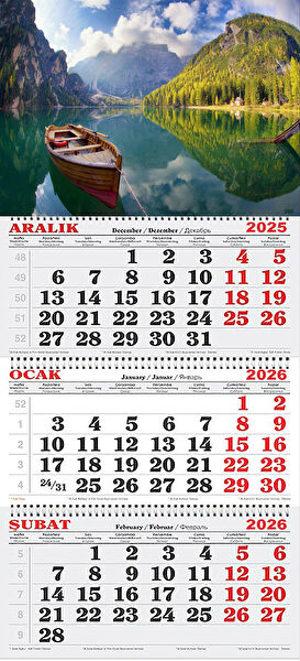 GENC DIJITAL BASKI Takvim